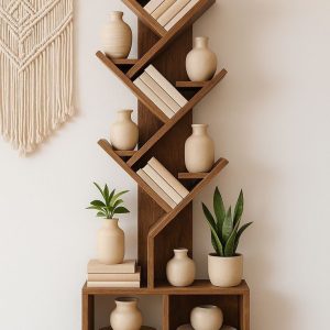 Kệ đa năng – Modern Wooden Storage Shelf